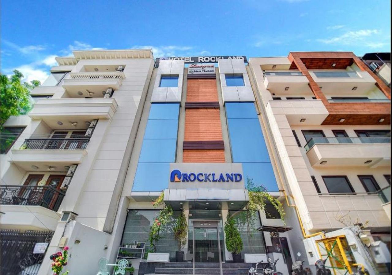 Hotel Rockland Panchsheel Enclave Neu-Delhi Exterior foto